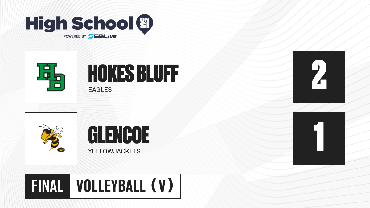 Glencoe vs Hokes Bluff Girls Volleyball - Oct 1, 2020 - High School On SI