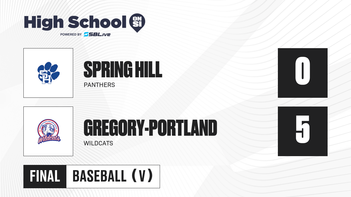 Spring Hill vs Gregory-Portland Baseball - Mar 5, 2026 - High School On SI
