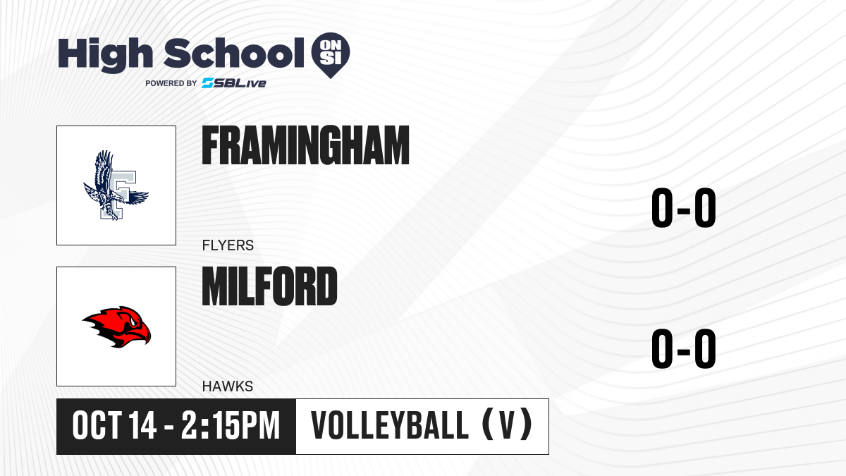 Framingham vs Milford Girls Volleyball - Oct 14, 2026