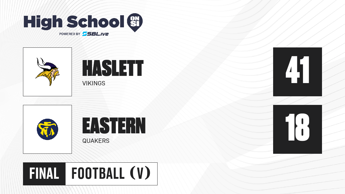 Haslett vs Eastern Football - Oct 9, 2026 - High School On SI