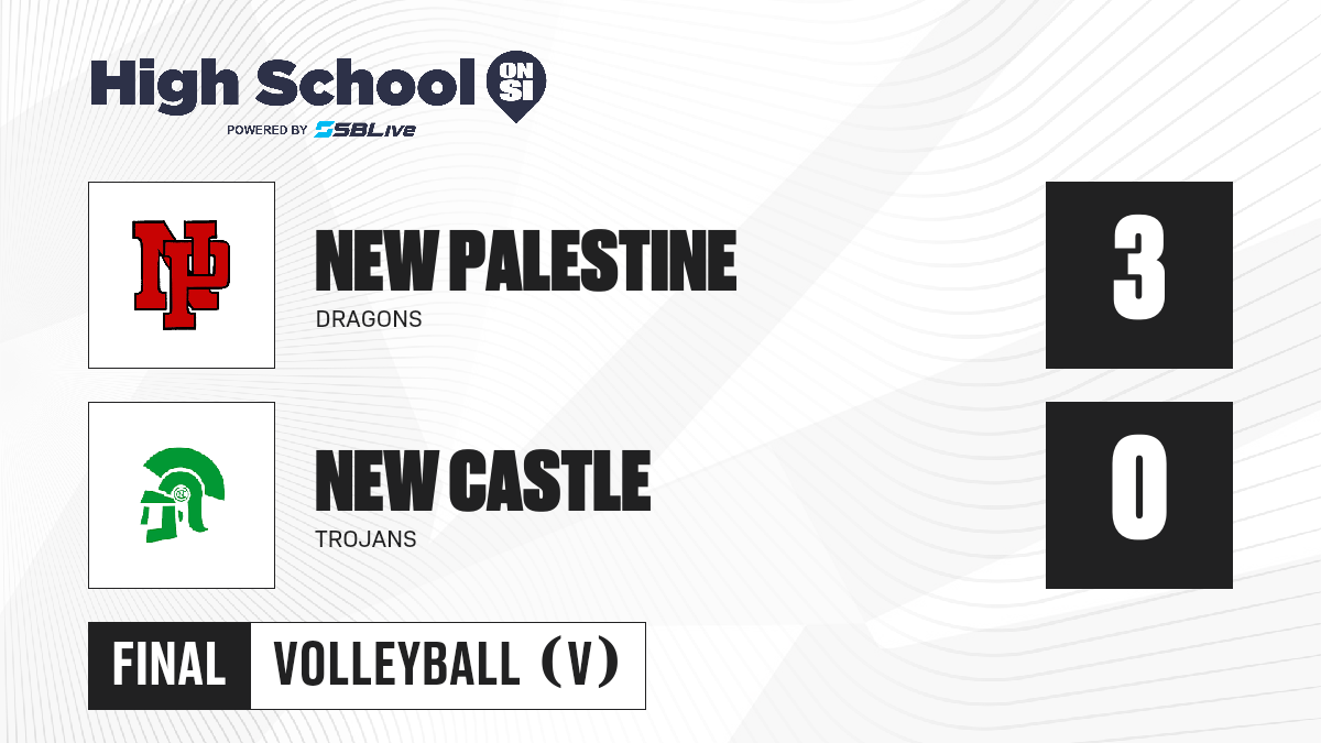 New Palestine vs New Castle Girls Volleyball - Sep 24, 2026 - High ...