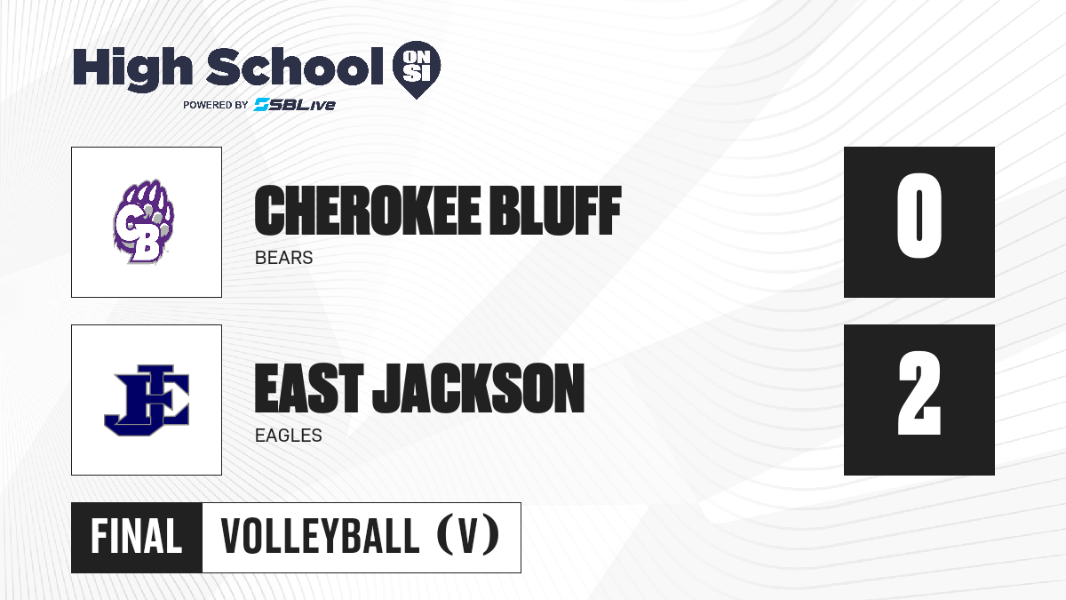 East Jackson vs Cherokee Bluff Girls Volleyball - Sep 28, 2026 - High ...