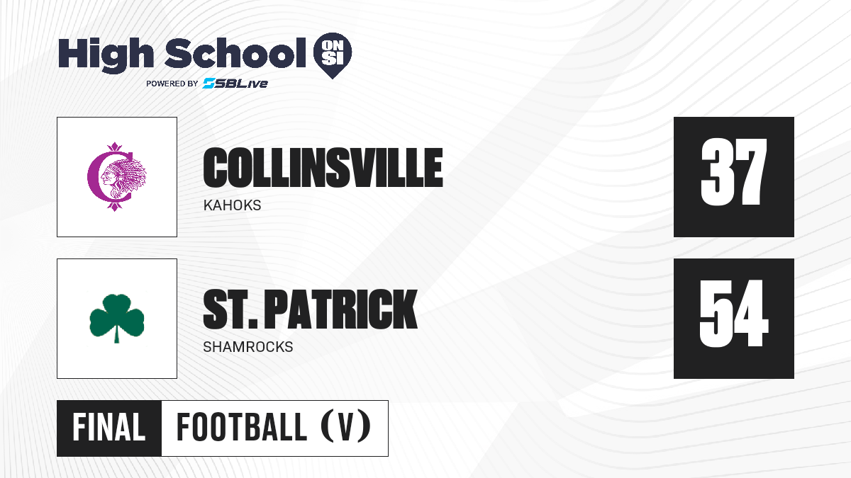 Collinsville vs St. Patrick Football - Oct 23, 2026 - High School On SI