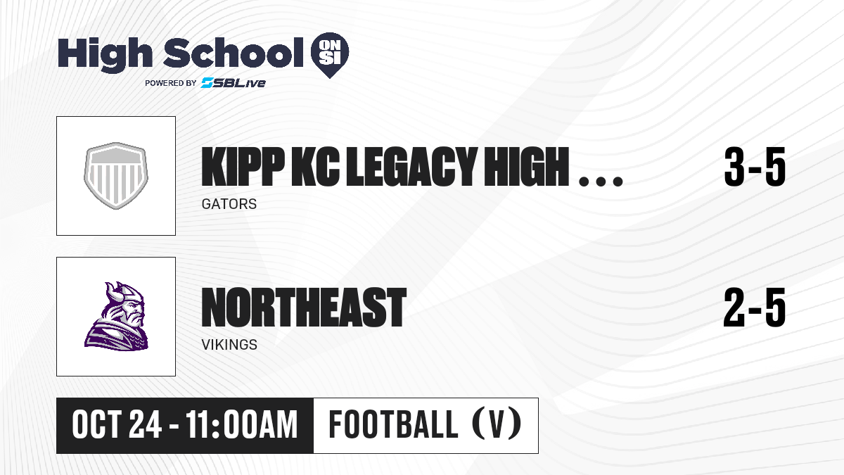 KIPP KC Legacy High School vs Northeast Football - Oct 24, 2026 - High ...