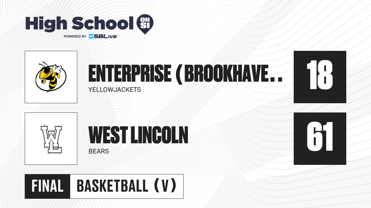 West Lincoln vs Enterprise (Brookhaven) Girls Basketball Dec 4, 2020