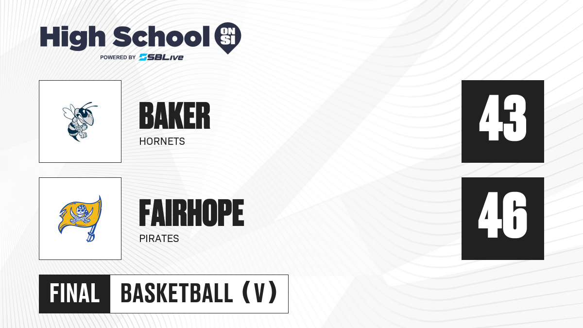 Fairhope vs Baker Girls Basketball Dec 29, 2020