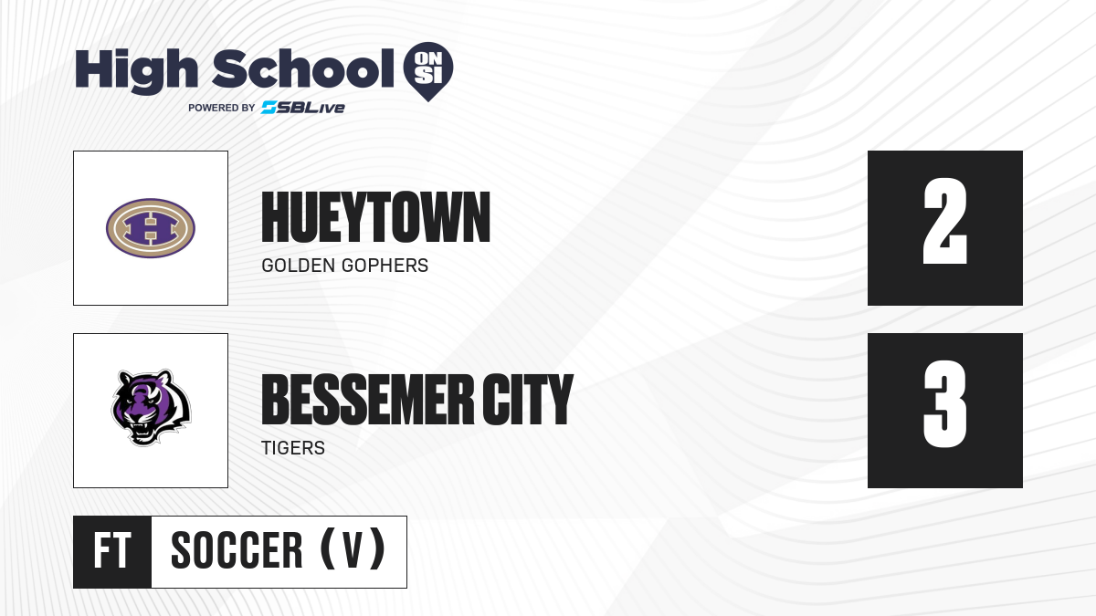 Bessemer City vs Hueytown Boys Soccer Apr 1, 2021