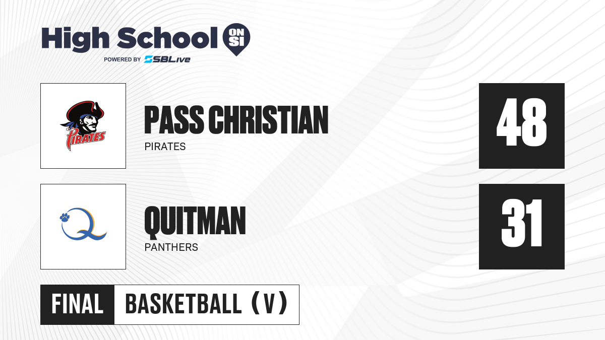 Quitman vs Pass Christian Girls Basketball Feb 26, 2021