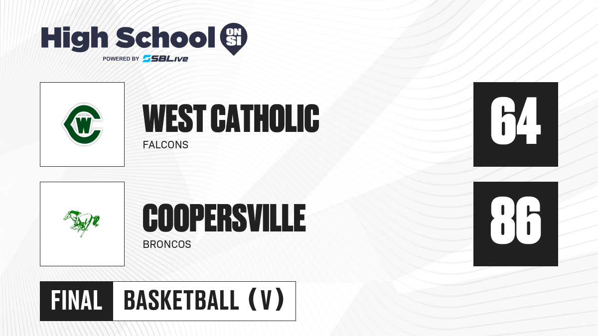 Coopersville vs West Catholic Boys Basketball - Mar 13, 2021 - High ...