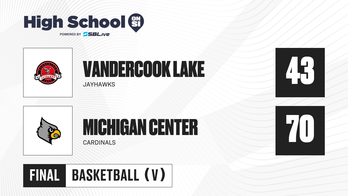 Michigan Center vs Vandercook Lake Boys Basketball - Mar 17, 2021 ...