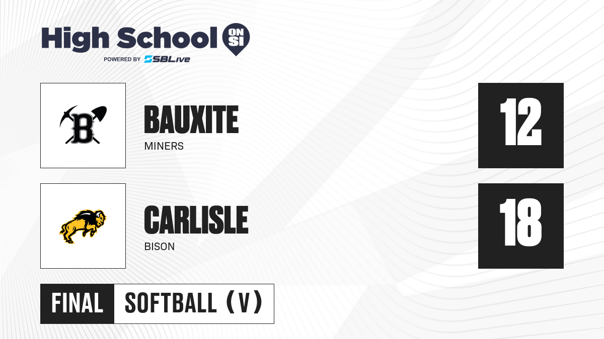 Carlisle vs Bauxite Softball Mar 20, 2021 High School On SI